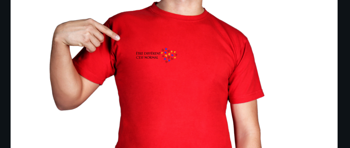 T-shirt - Être différent c'est normal™
