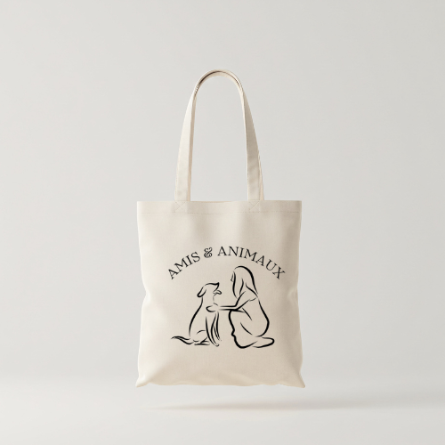 Sac réutilisable - Personnaliser avec photo ou citation