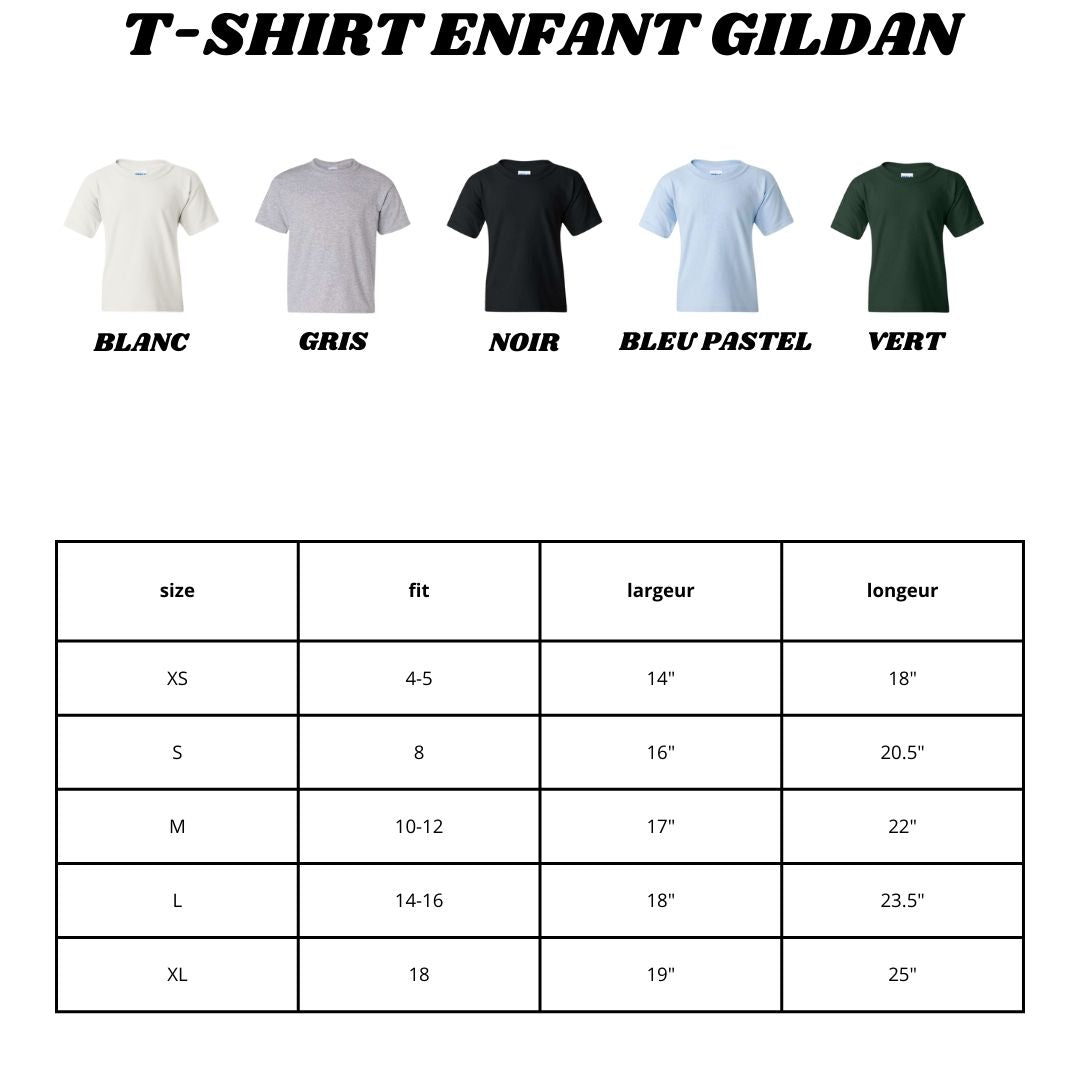 T-shirt enfant - Personnaliser avec photo ou citation
