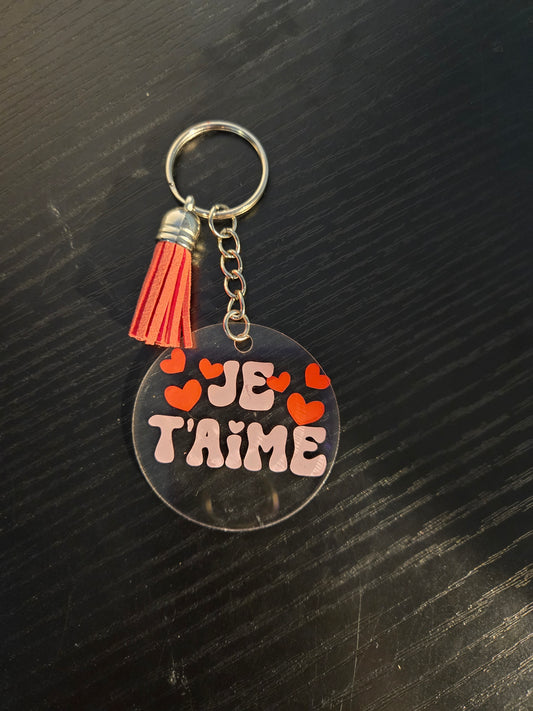 Porte-clé - Je t'aime™
