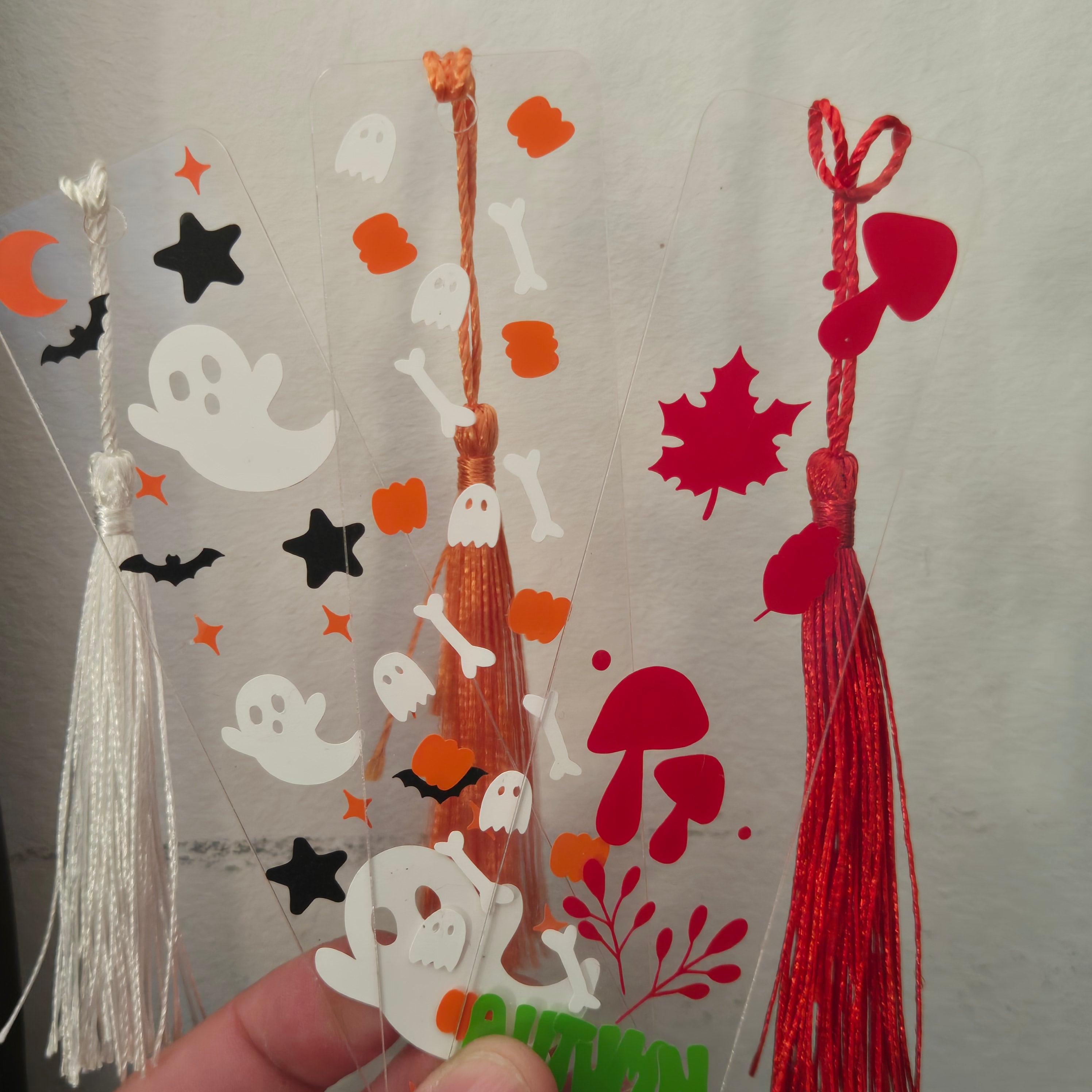 Marque page acrylique - Automne