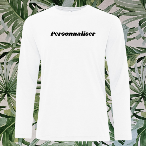 T-shirt manche longue - photo ou citation