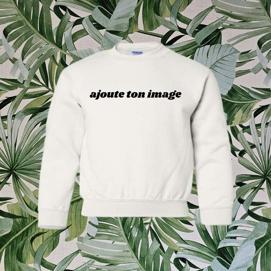 Sweatshirt enfant - Personnalisé avec photo