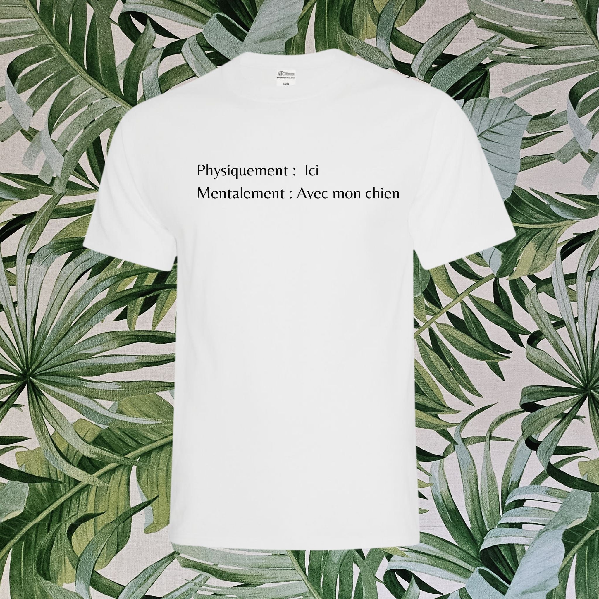 T-Shirt homme - Personnaliser avec photo ou citation