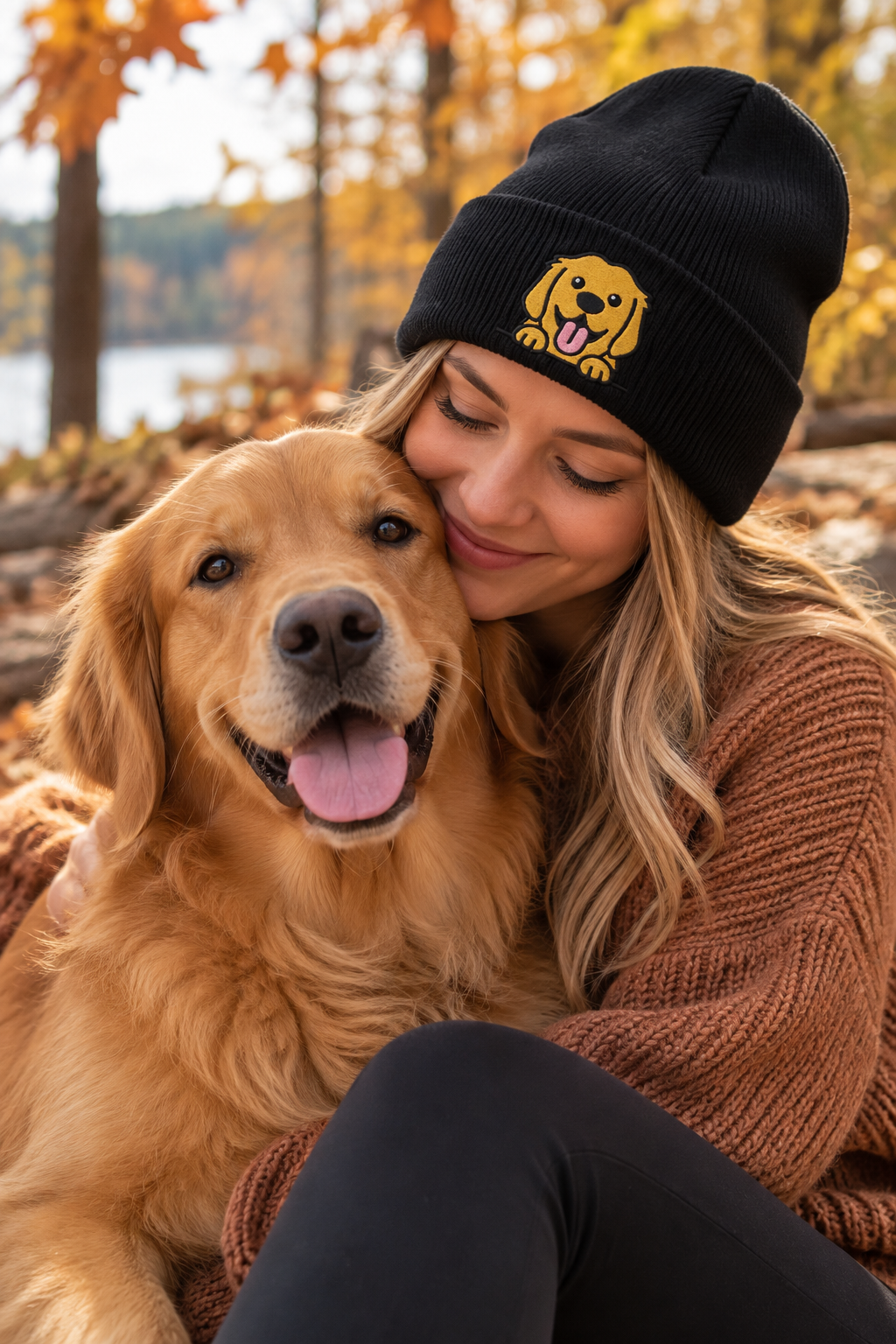 Tuque automne/hiver – Patch Chien