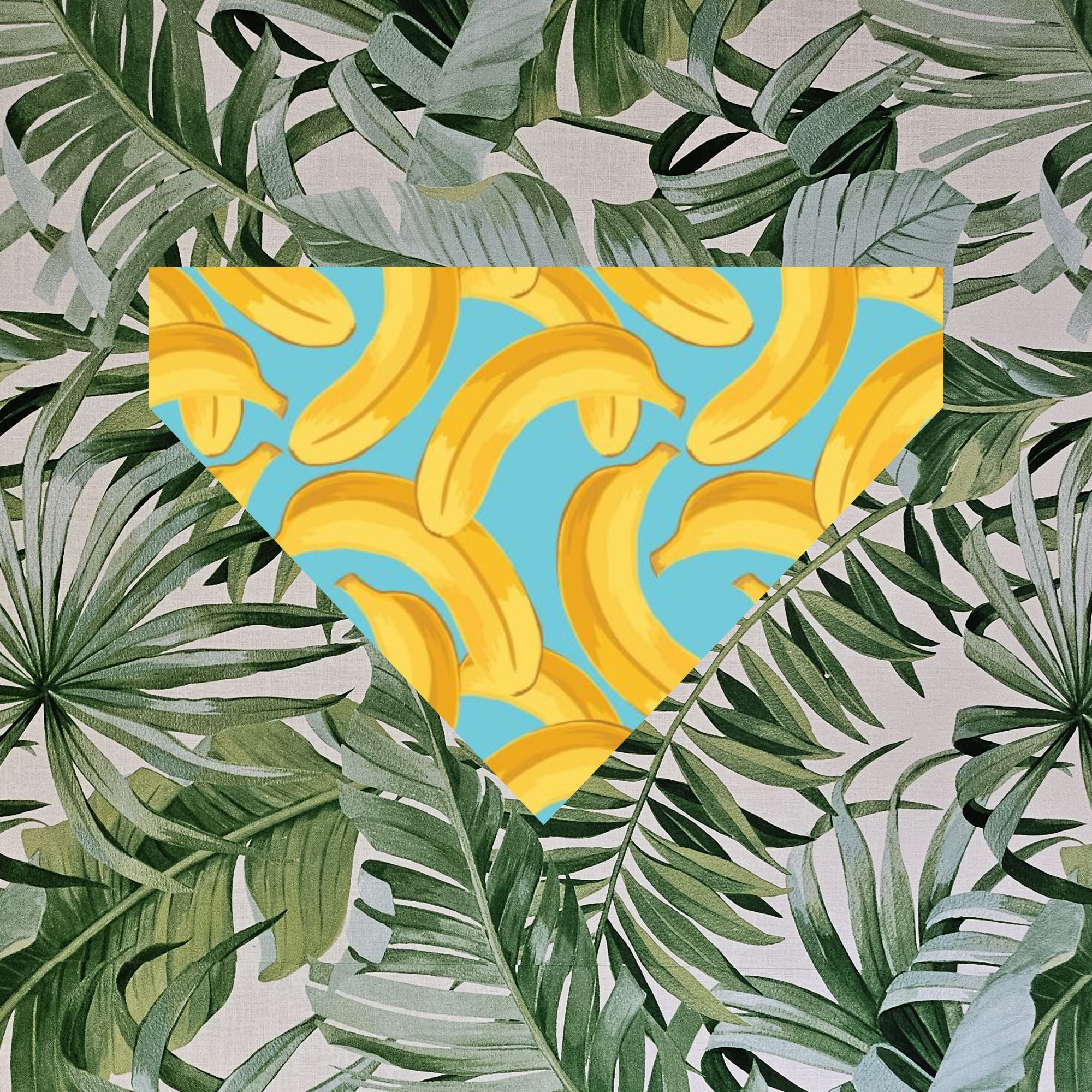 Bandana avec collier pour animaux - Banane™