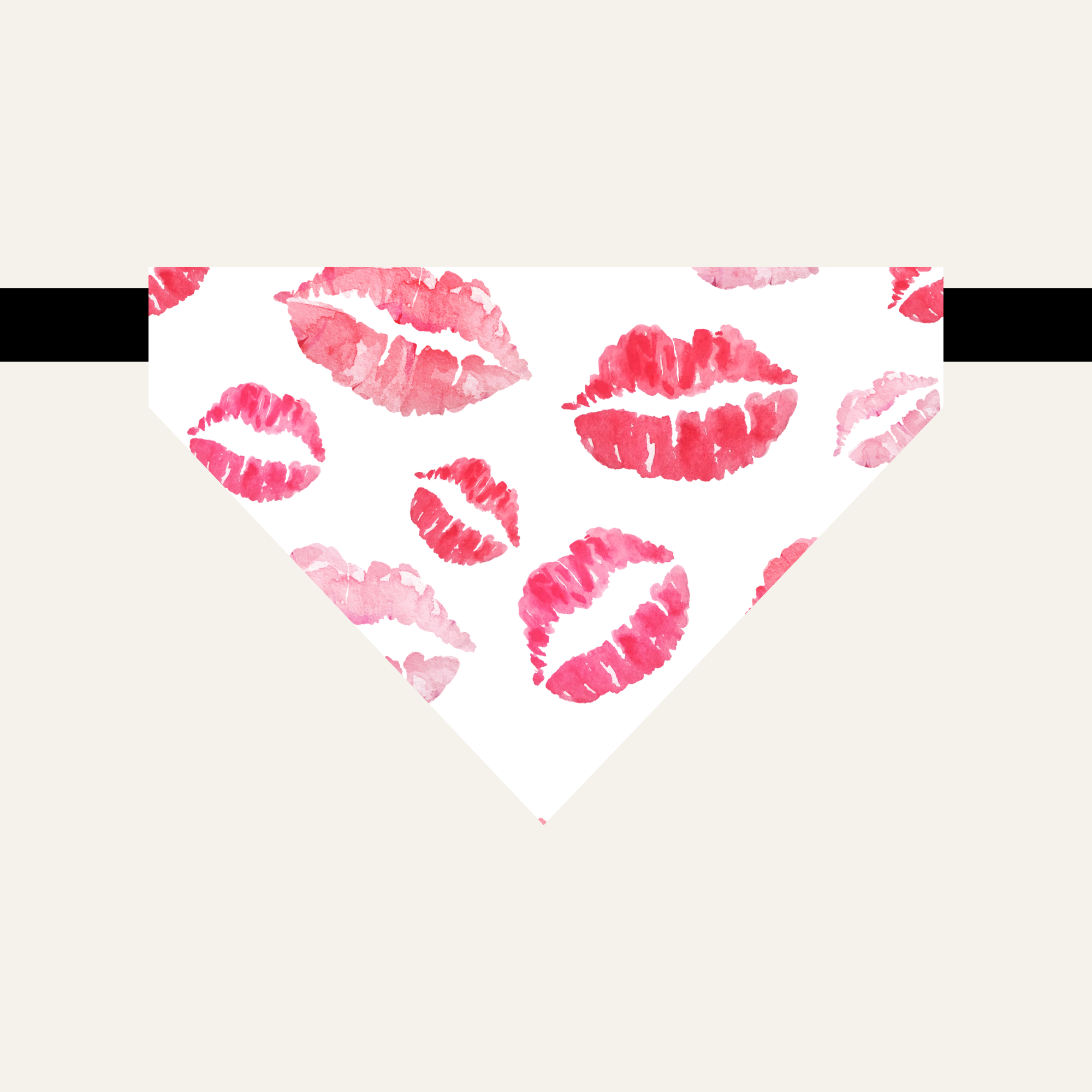 Bandana pour animaux - Bisous