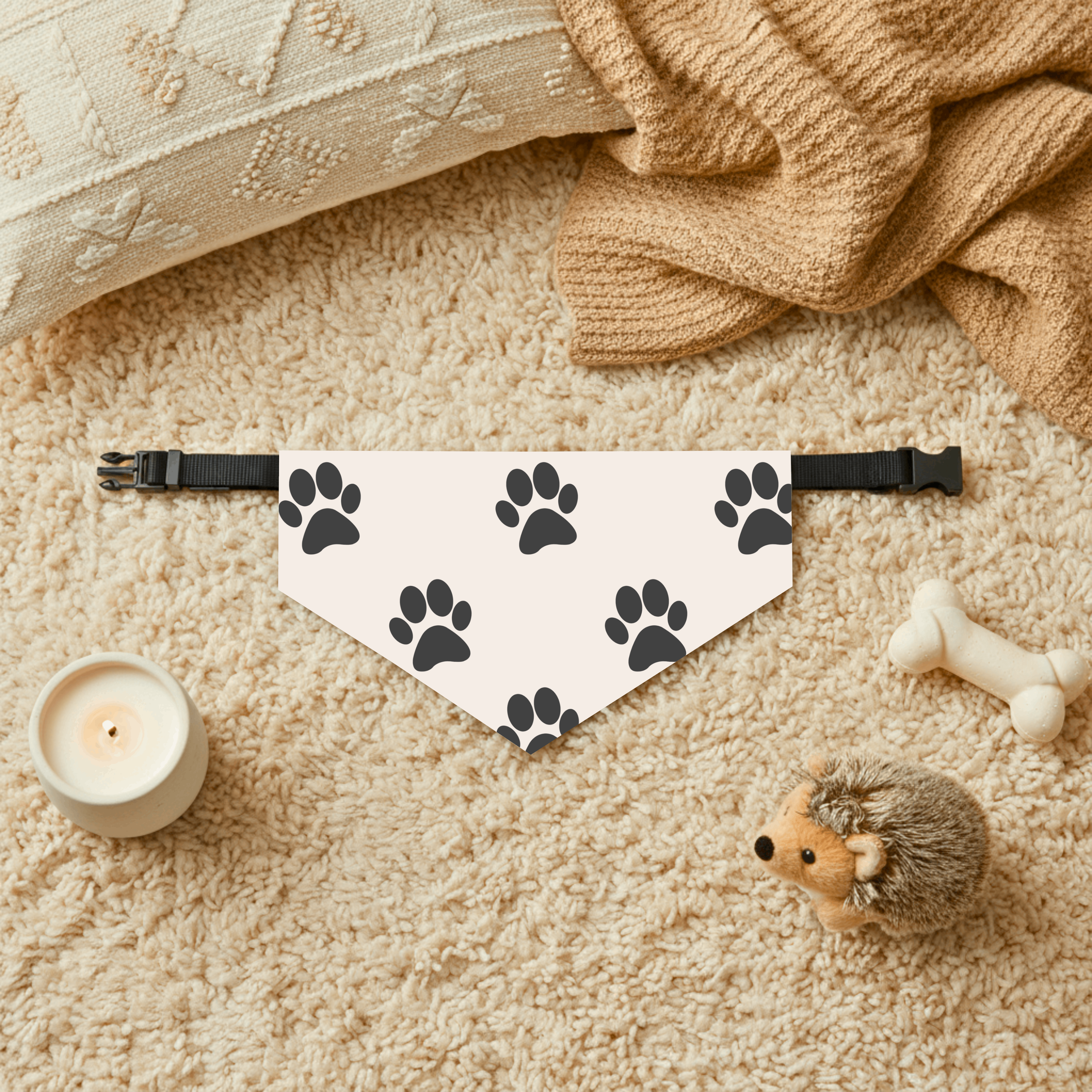 Bandana pour animaux - Bohème pattes