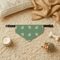 Bandana pour animaux - Bohème vert