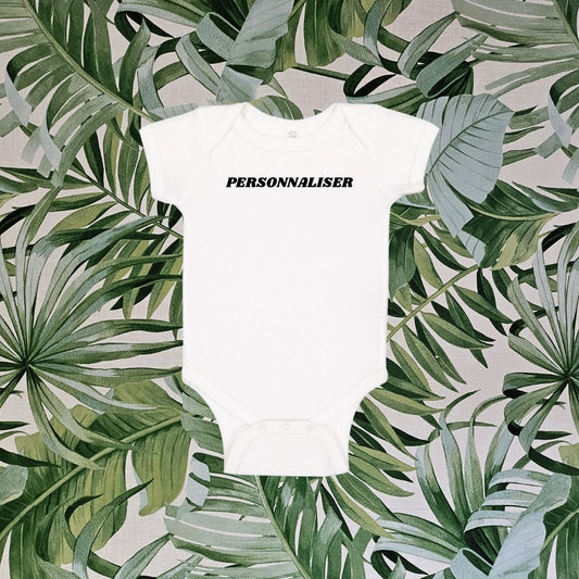 Cache-Couche bébé - Personnalisé avec photo ou citation