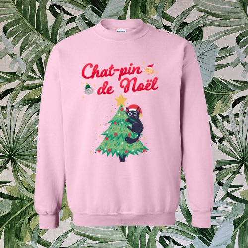 Sweatshirt - Chat pin de Noël™