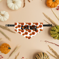 Bandana Halloween personnalisé – Citrouilles Jack-O’-Lantern | Amis & Animaux