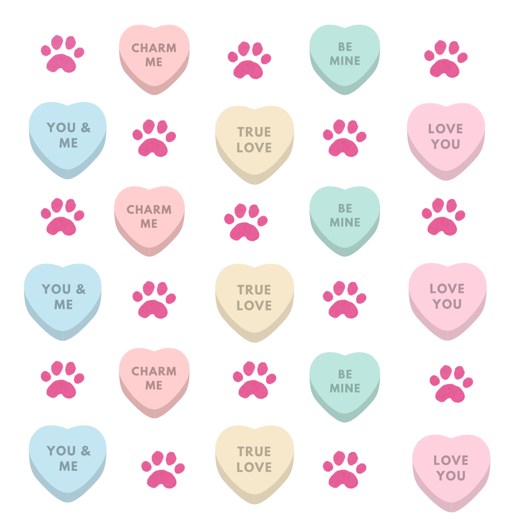 Bandana pour animaux - Coeur d'amour