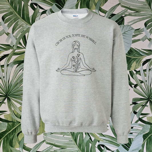 Sweatshirt - Crois en toi toute est possible™