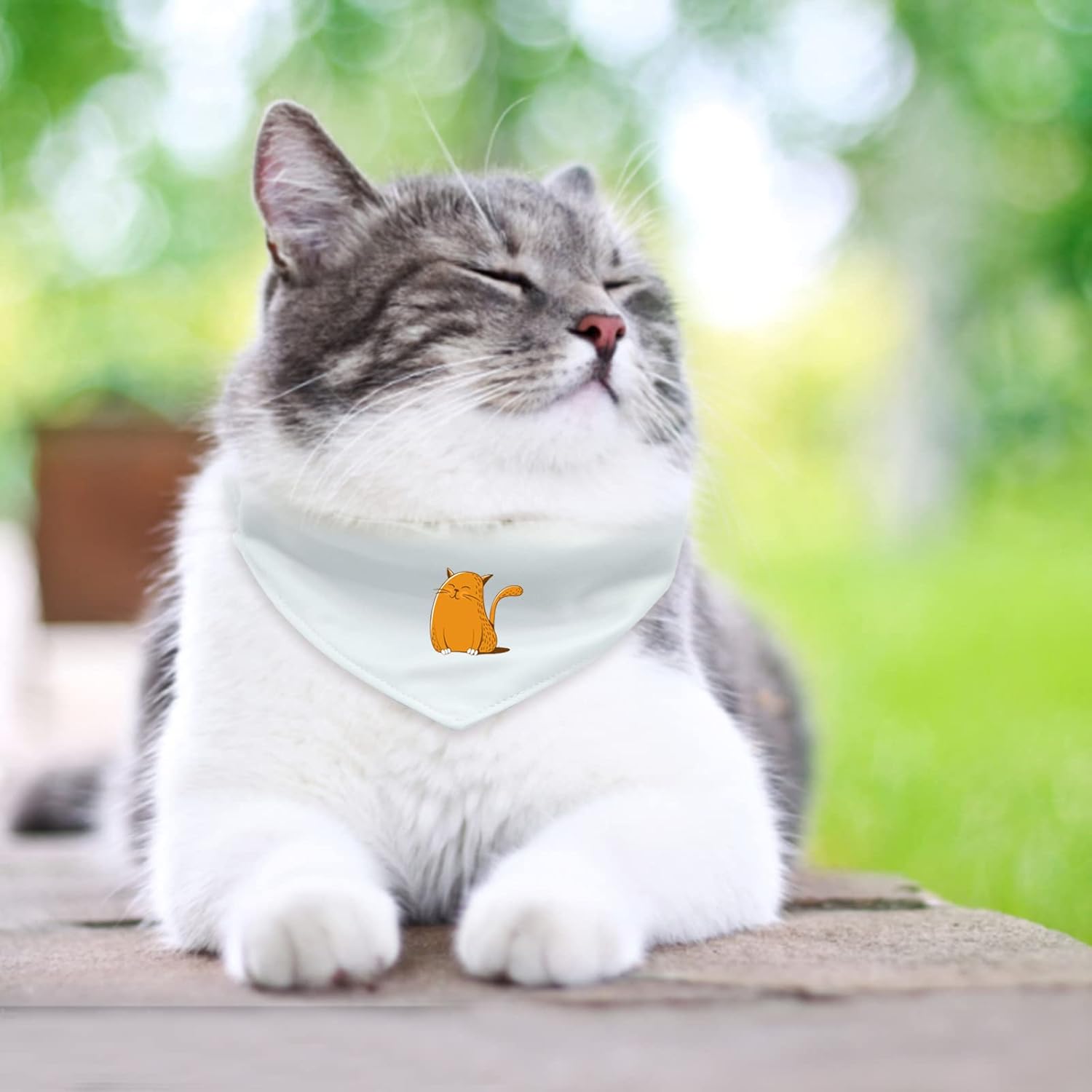 Bandana avec collier pour animaux - Fastfood™