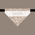 Bandana avec collier pour animaux - Floral™
