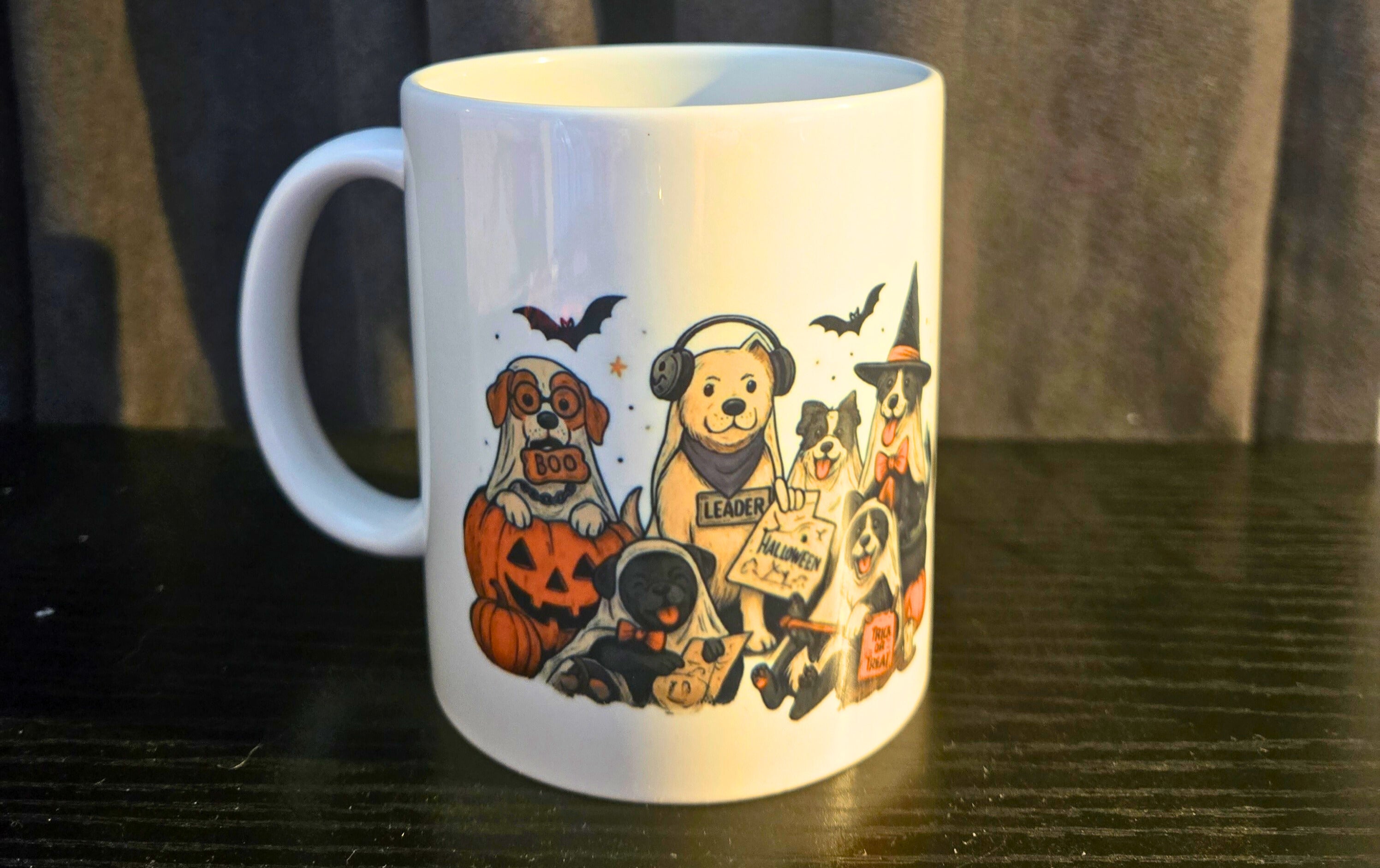 Tasse à café - Halloween chien