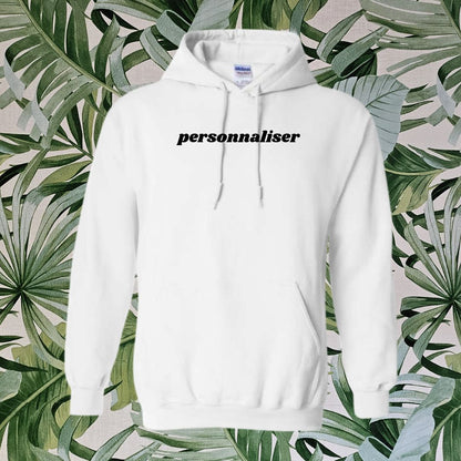 Hoodie unisexe - Personnaliser avec photo ou citation