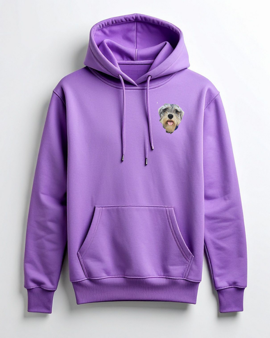 Hoodie Dog Mom personnaliser avec photo et race de chien | Amis & Animaux