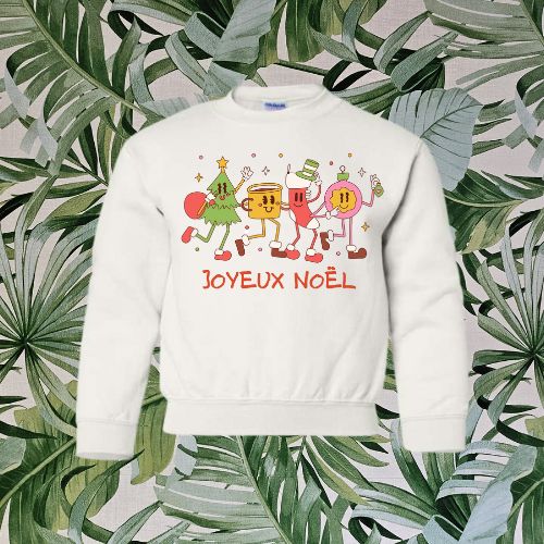 Sweatshirt enfant - Joyeux Noël Rétro™