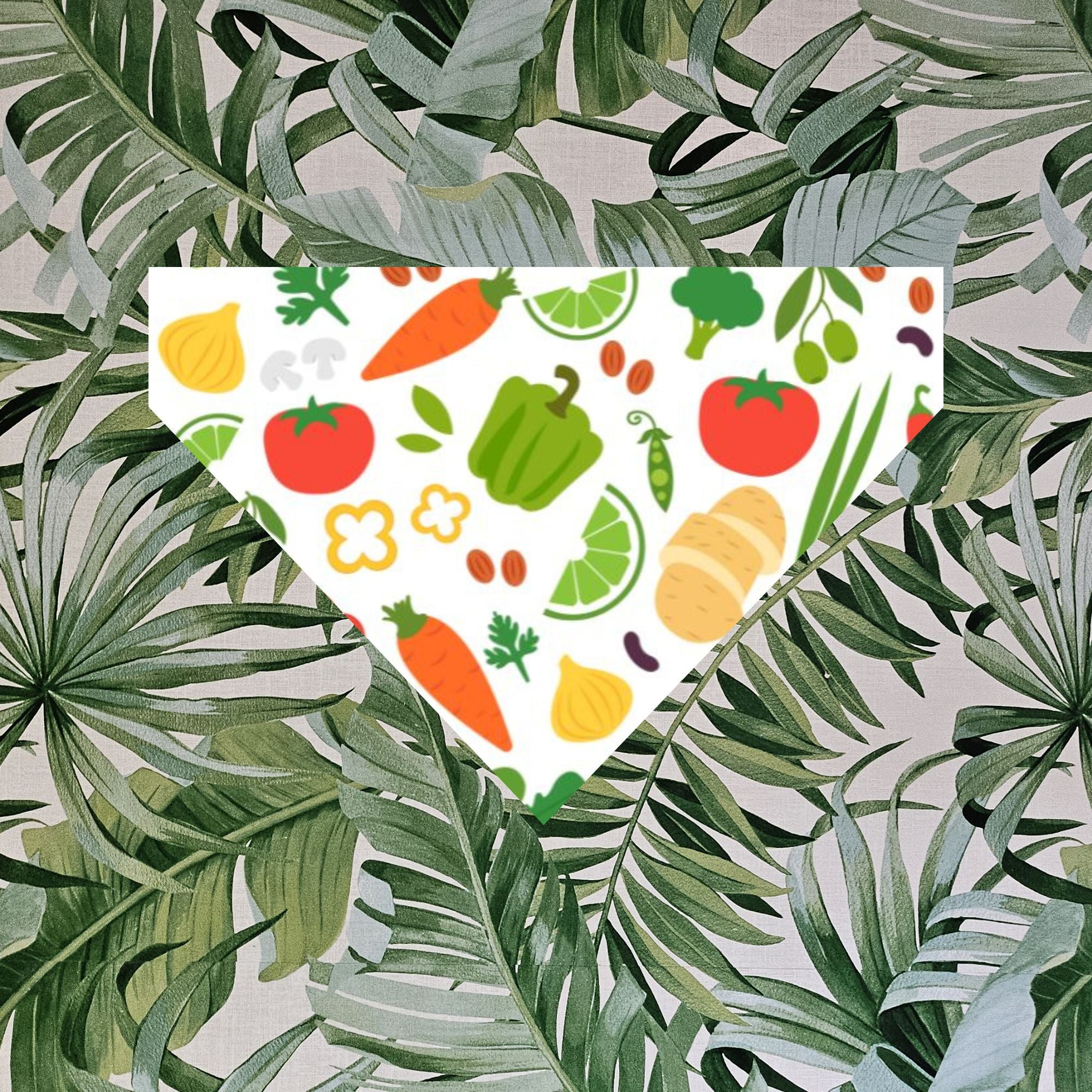 Bandana avec collier pour animaux - Légumes™