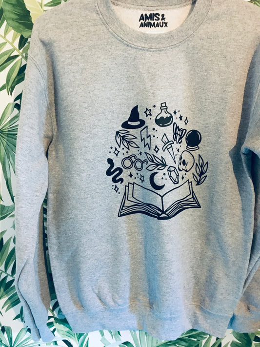 Sweatshirt - mon livre d'objets magiques™