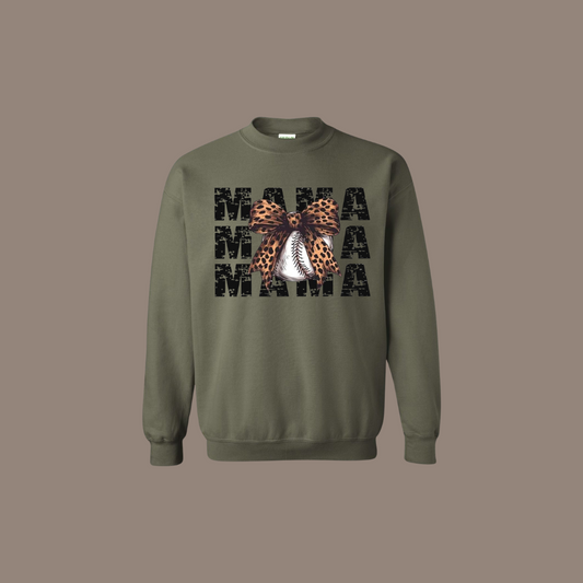 Sweatshirt - Mama baseball™