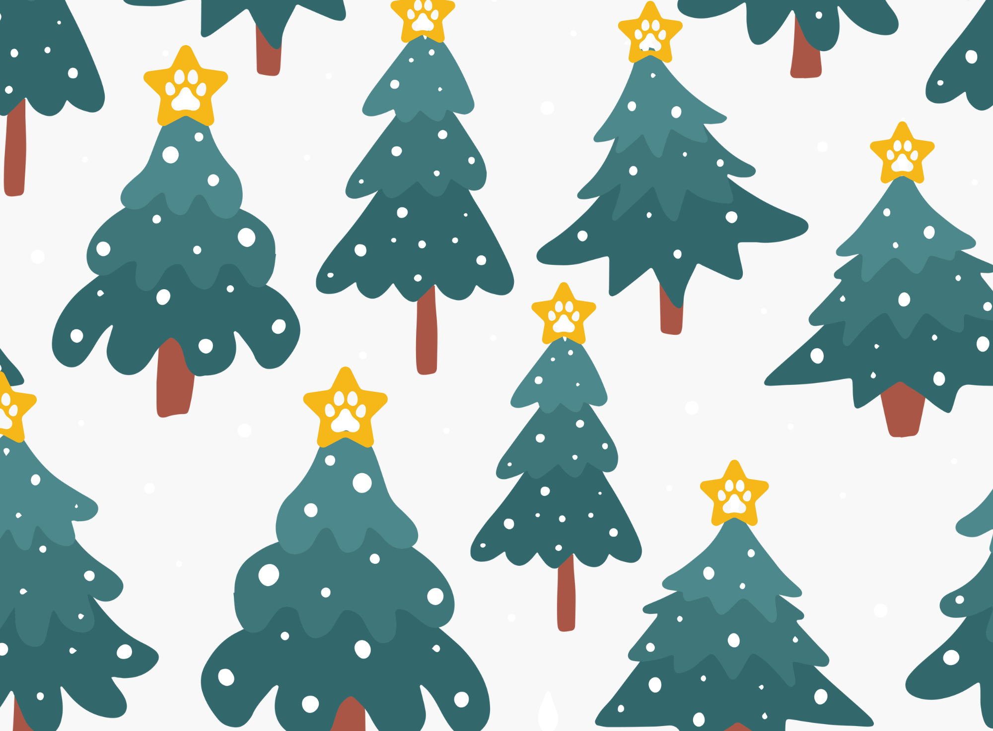 Bandana pour animaux - Mon beau sapin