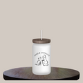 Verre format canette 16 oz - À Personnaliser