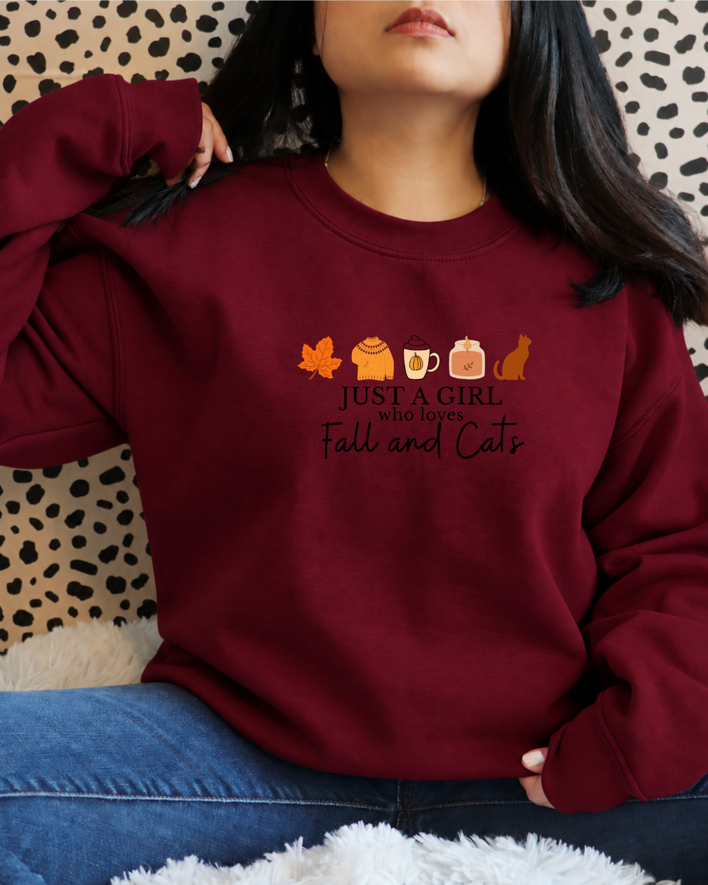 Sweatshirt Cat Mom Fall & Cats | Amis & Animaux