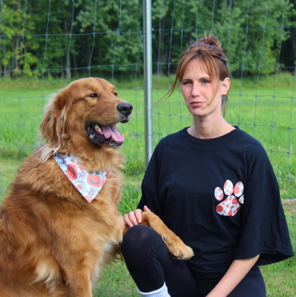 Le T-shirt matchy - Citrouille