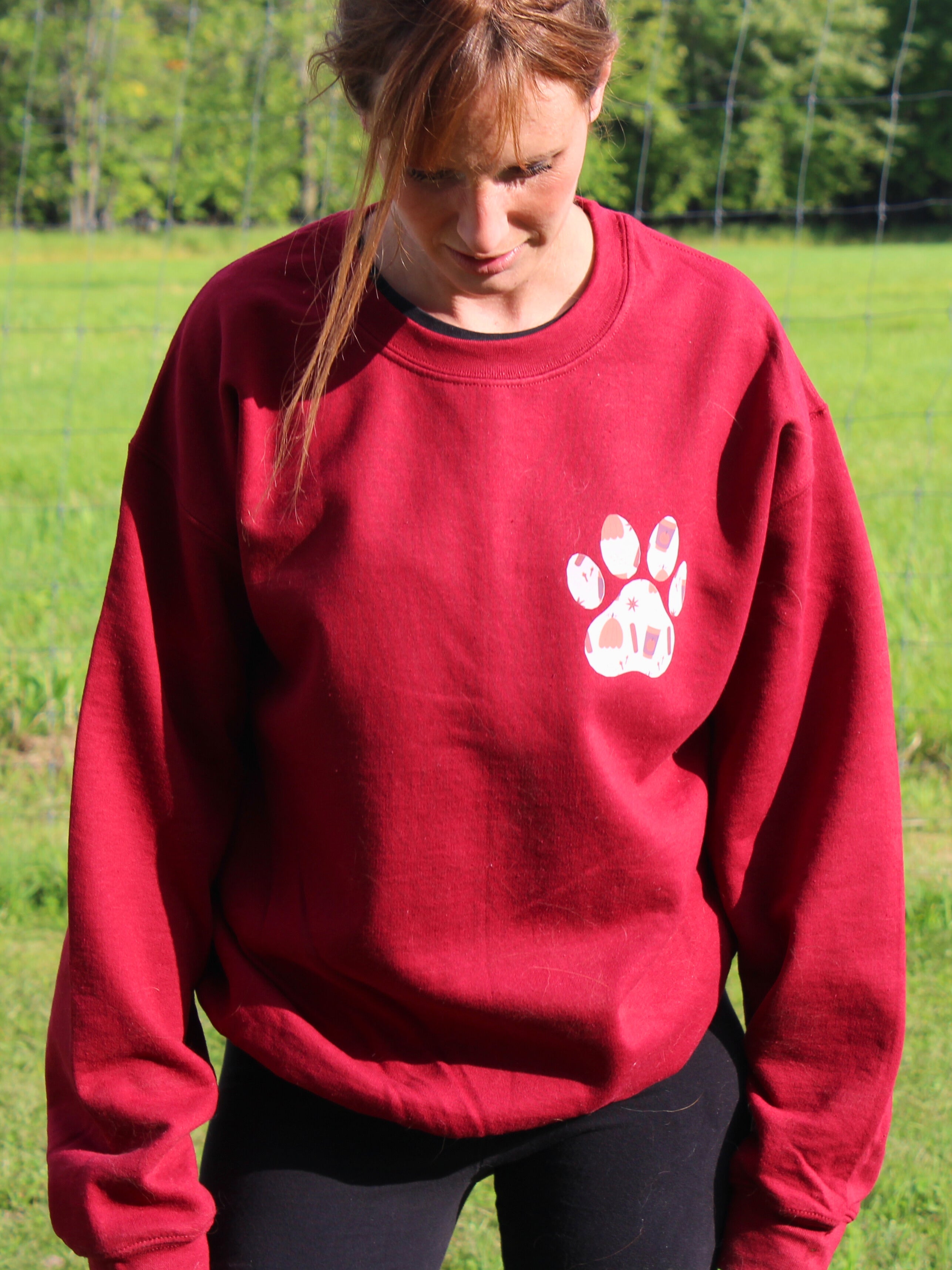 Le Sweatshirt matchy - Latté épice d'automne