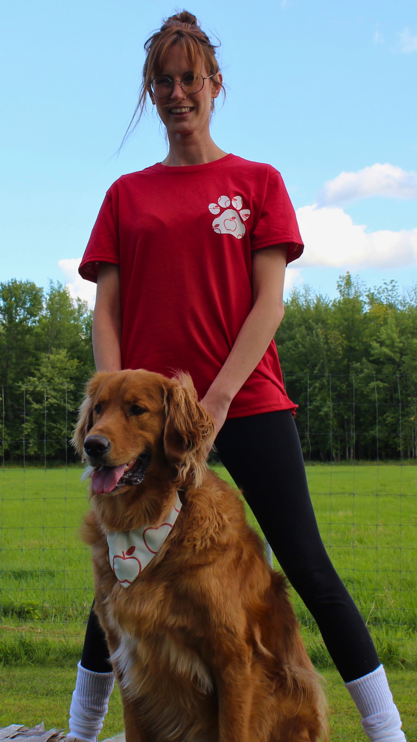 Le T-shirt matchy - Pomme