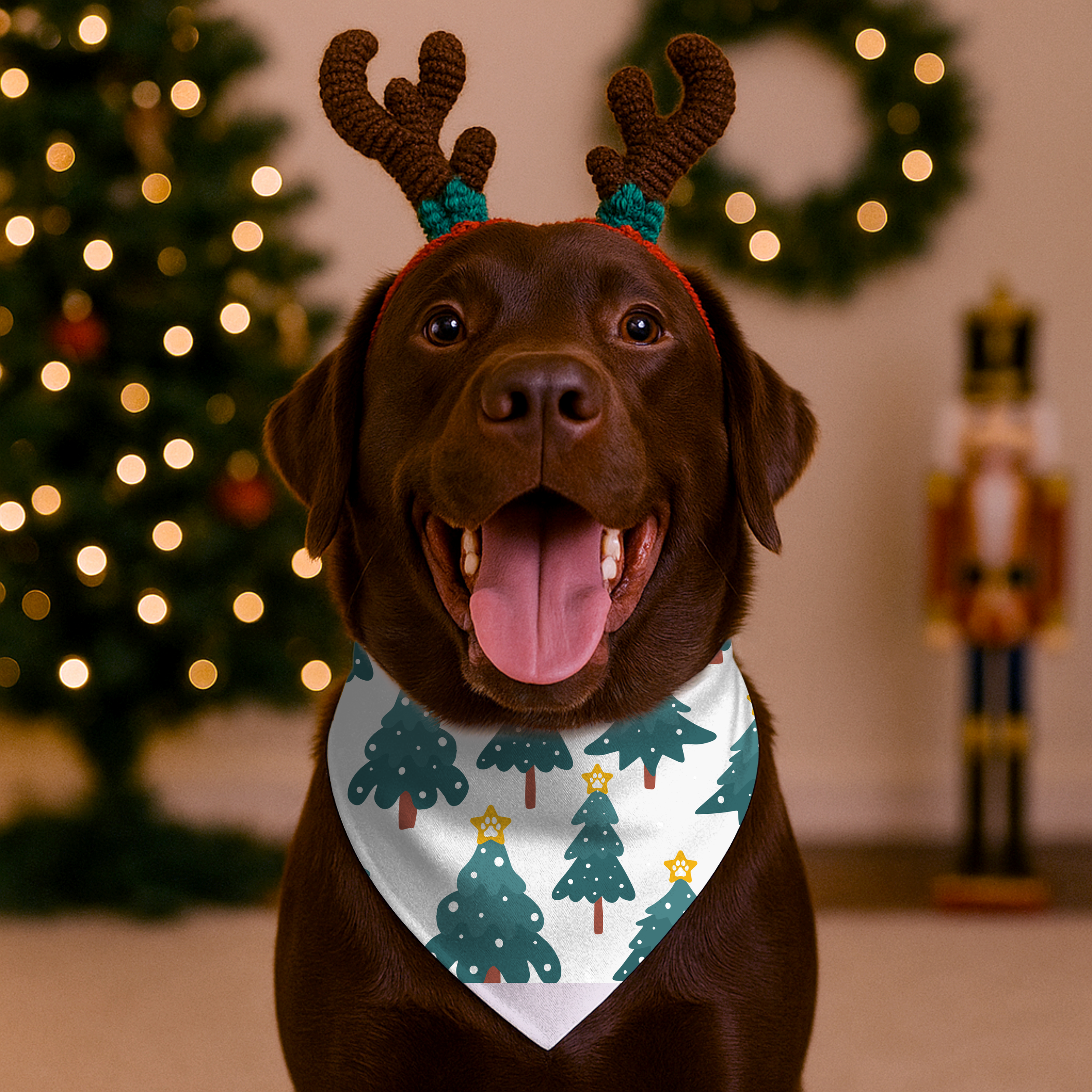 Bandana pour animaux - Mon beau sapin