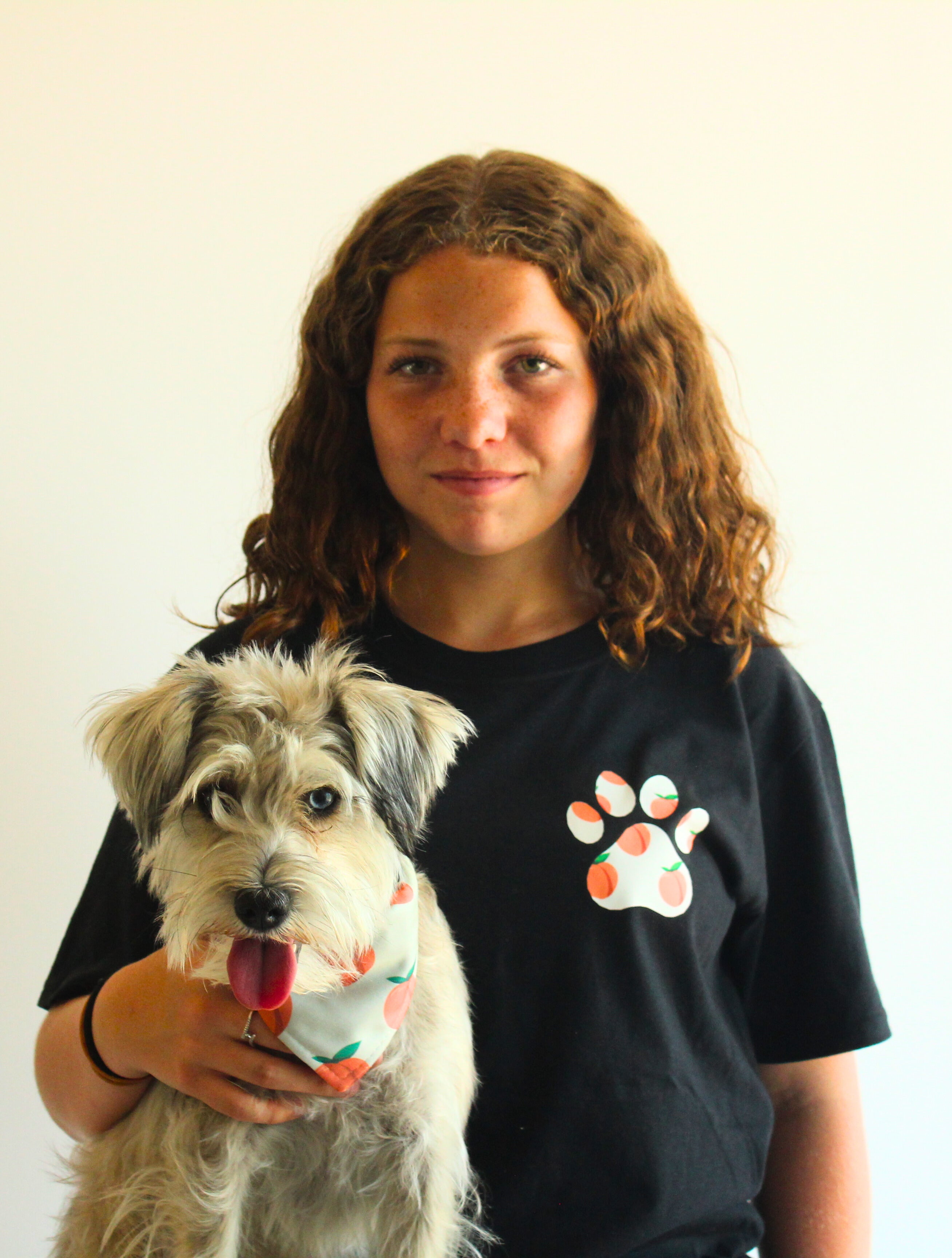 Bandana pour animaux - Pêches