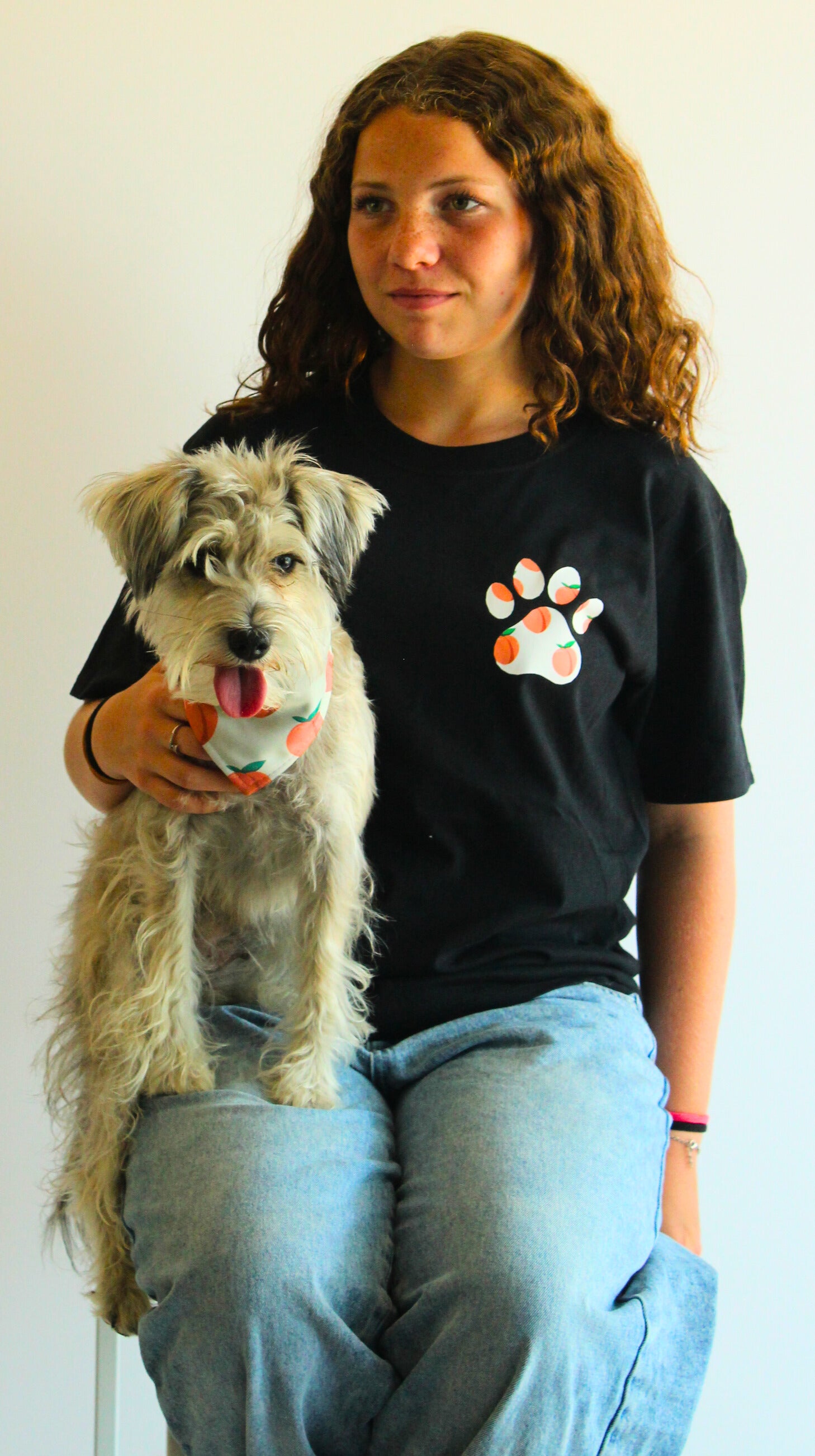Bandana pour animaux - Pêches
