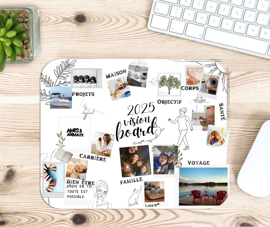 Tapis de souris - Vision Board 2025™