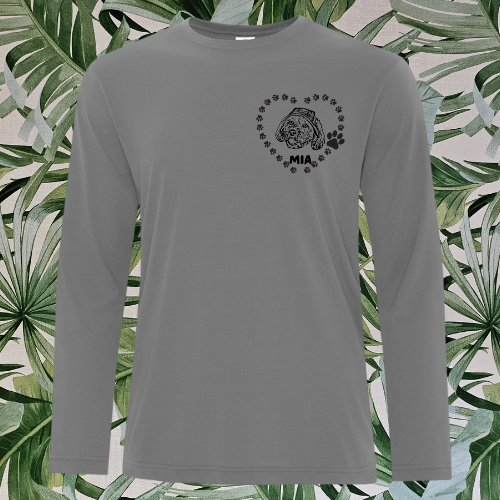 T-shirt manche longue - photo ou citation