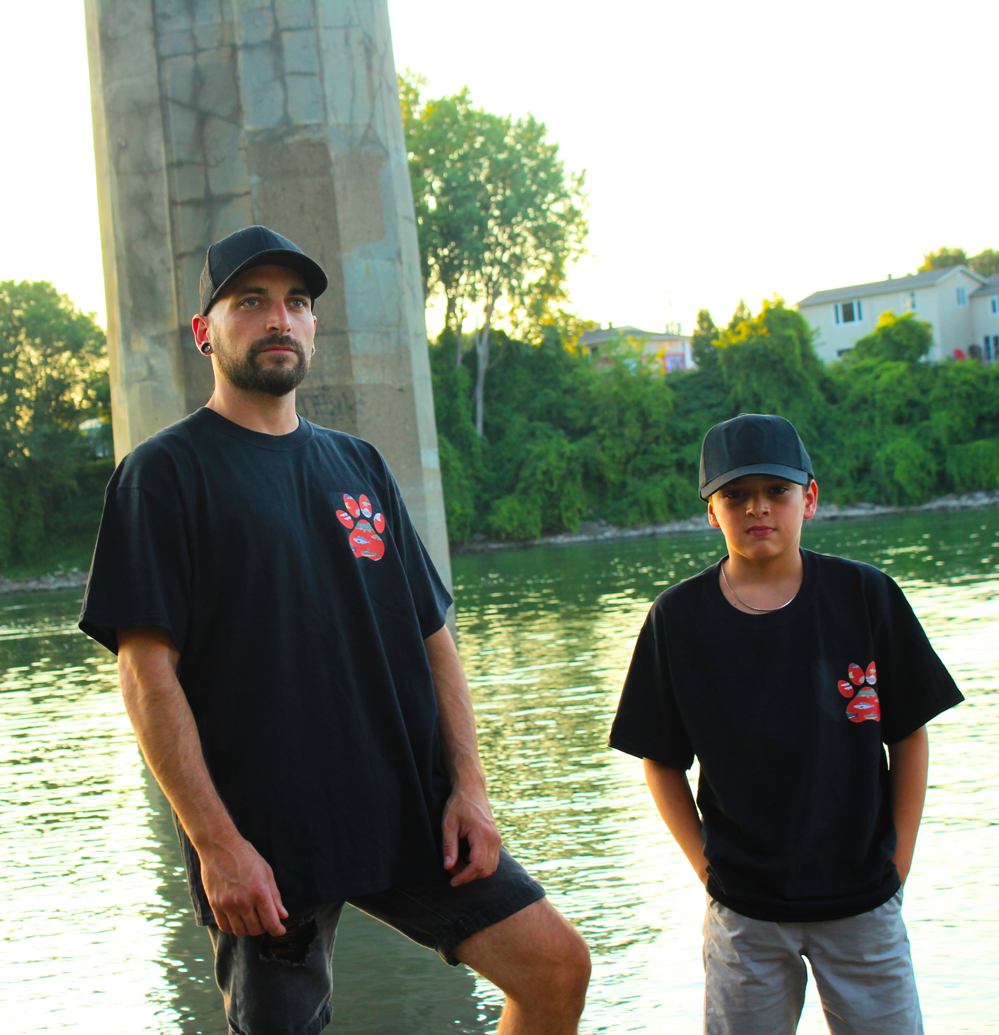Le t-shirt matchy - À ton poisson