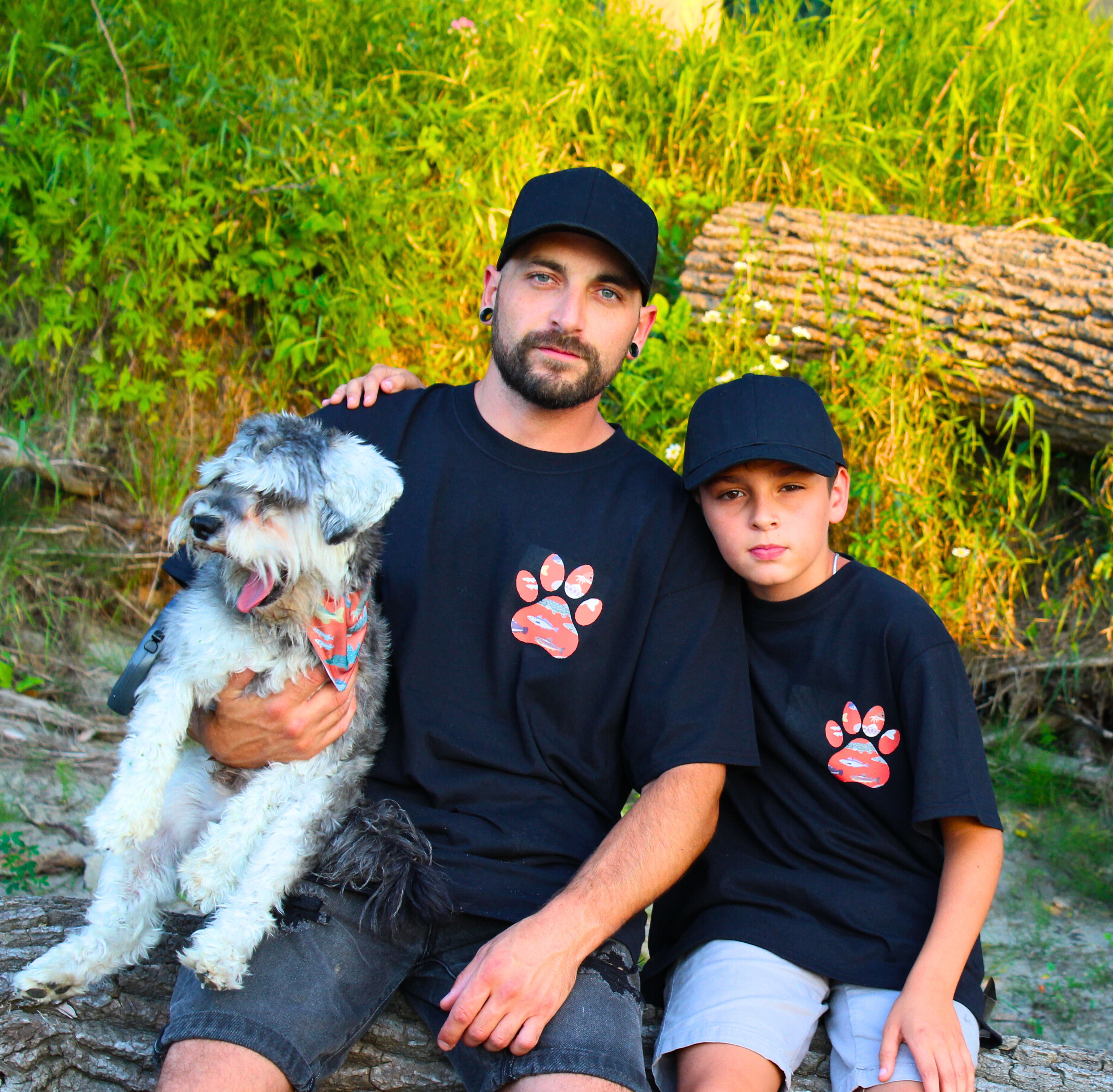 Le t-shirt matchy - À ton poisson