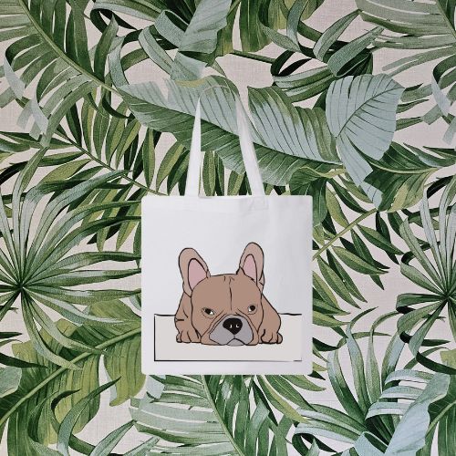 Sac réutilisable - Illustration de votre animal en couleur
