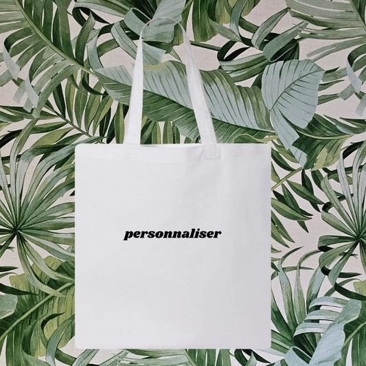 Sac réutilisable - Personnaliser avec photo ou citation