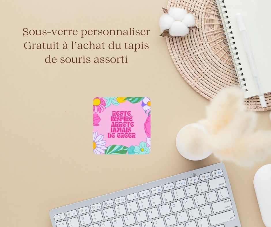 Tapis de souris - Reste inspiré™