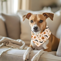 Bandana Halloween Bohème – Citrouilles & Chauves-souris | Amis & Animaux