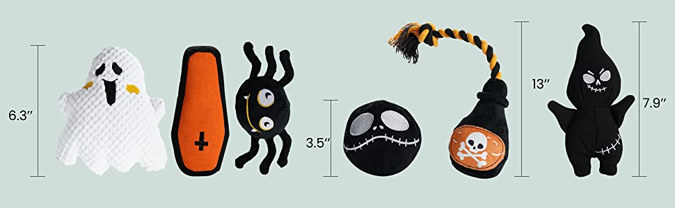 taille.jouet.chien.halloween