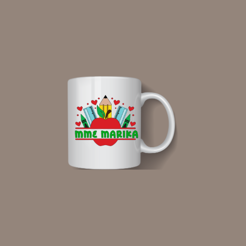 Tasse à café - Nom de mon professeur