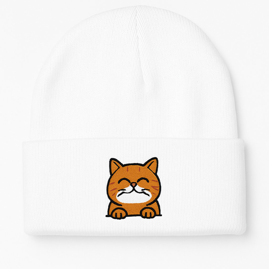Tuque.chat.blanc