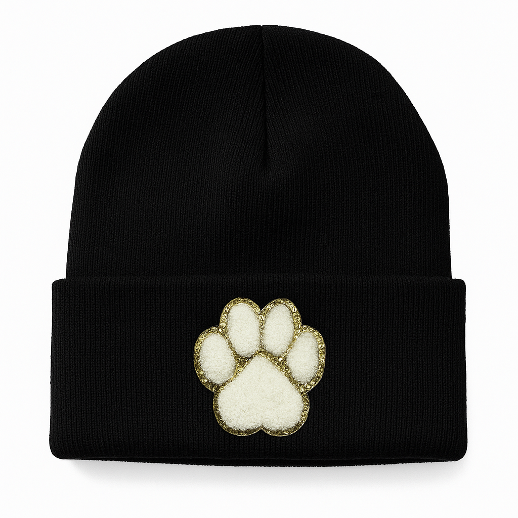 tuque.a.personnaliser.patch.empreinte.noir