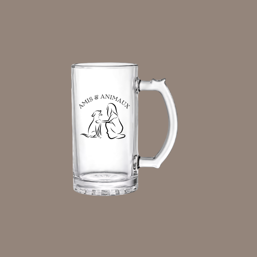 Verre à bière (buck) 16 oz - à personnaliser