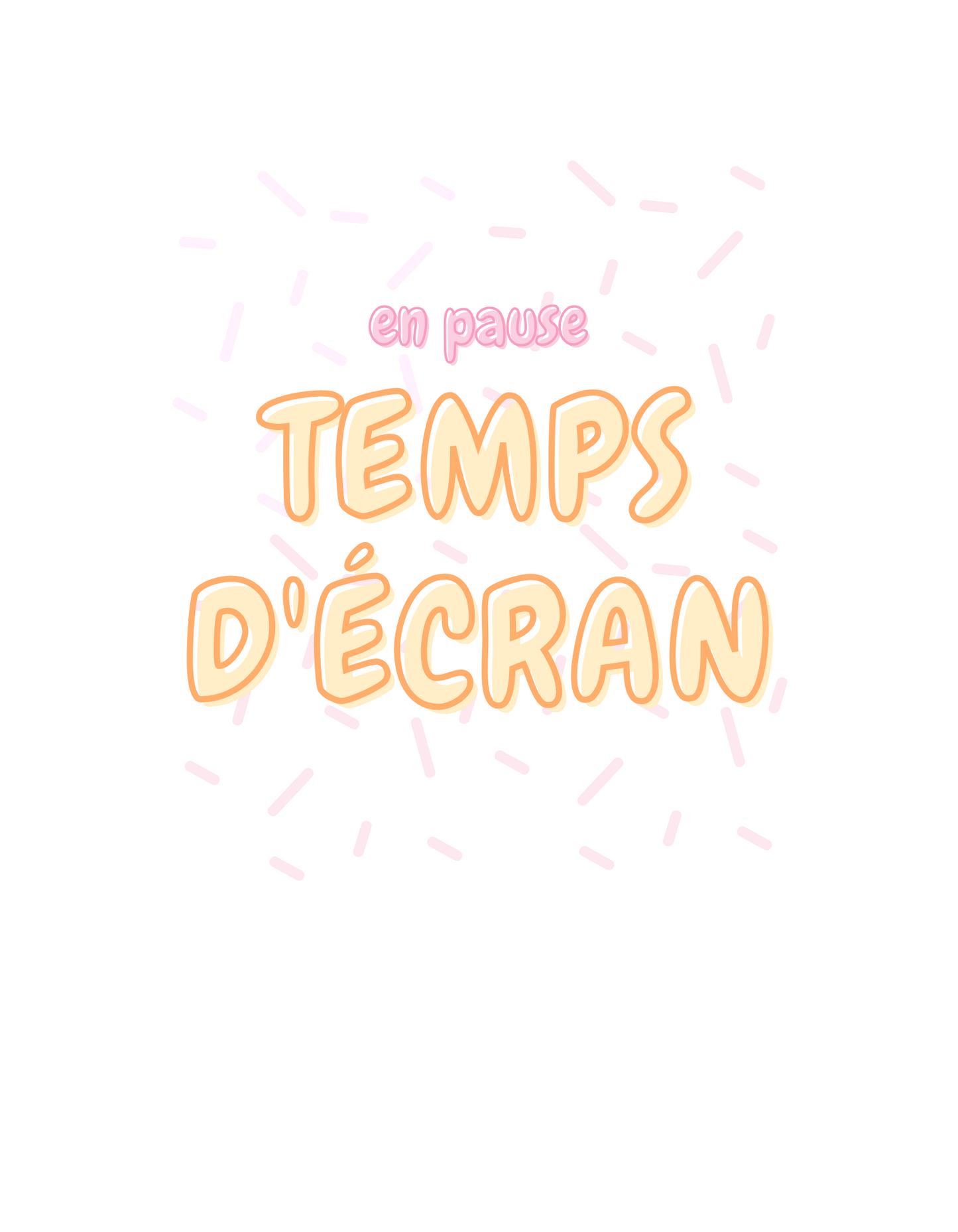 T-shirt - Temps d'écran™